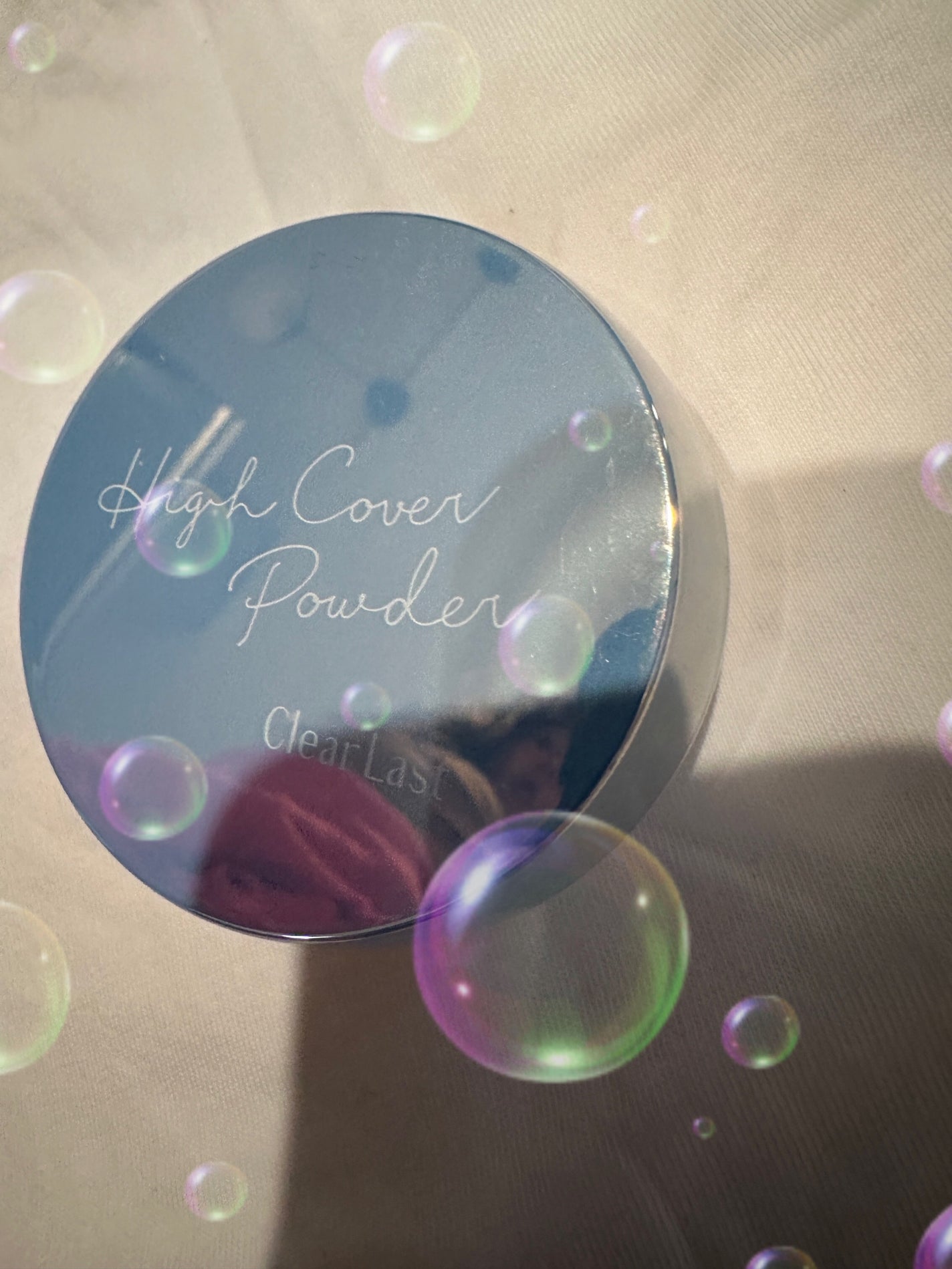 フェイスパウダー ハイカバー N キラ肌オークル/クリアラスト/プレストパウダーを使ったクチコミ(1枚目)