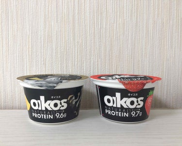 DANONE オイコスのクチコミ「オイコスプロテイン
ゴールデンパイナップル
ストロベリー

いつもより安く売っていたので買って.....」（1枚目）