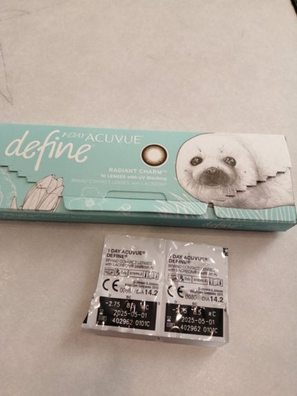 ワンデーアキュビュー®ディファイン®モイスト®/アキュビュー® ディファイン®/ワンデー(1DAY)カラコンを使ったクチコミ(1枚目)