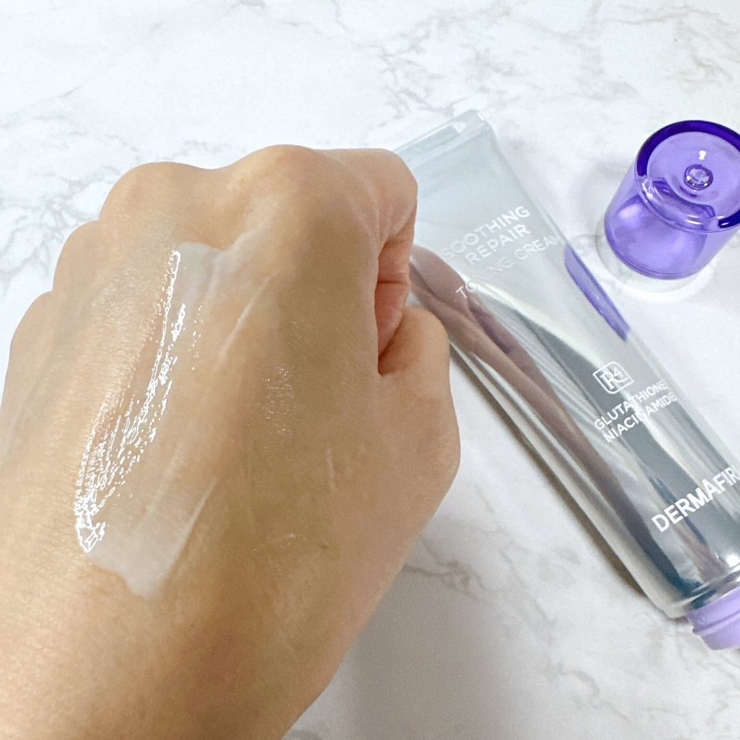 スージングリペア トーニングクリーム/ダーマファーム/フェイスクリームを使ったクチコミ(3枚目)