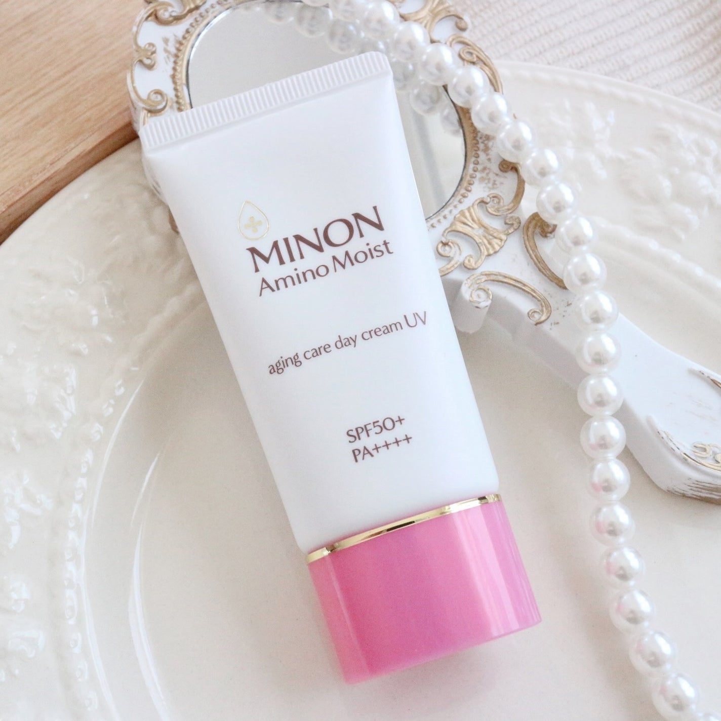 ミノン アミノモイスト エイジングケア デイクリームUV/ミノン/日焼け止めクリームを使ったクチコミ(1枚目)