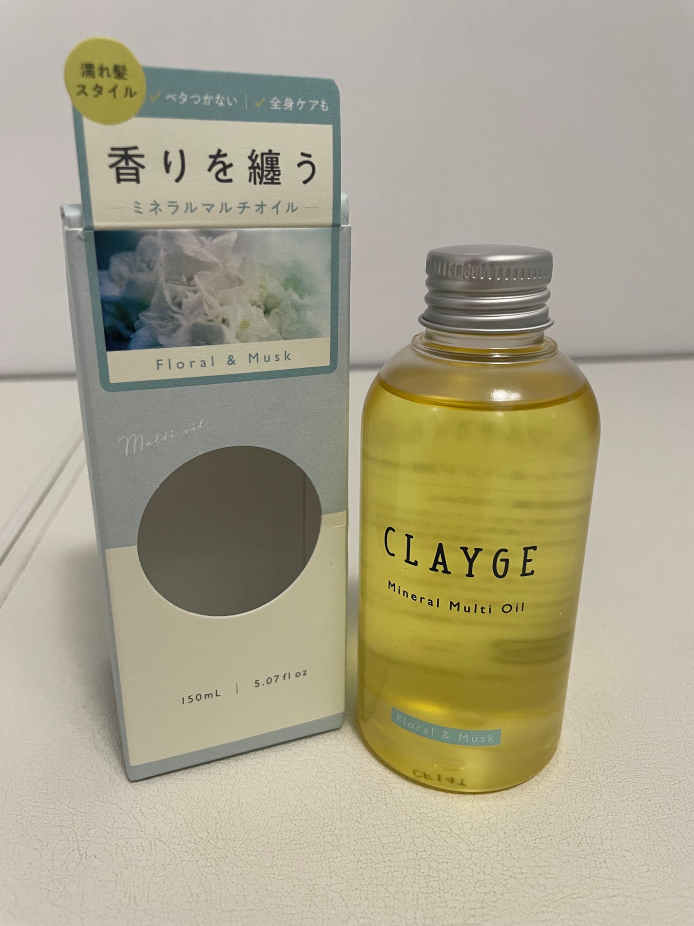 ミネラルマルチオイル フローラル&ムスク/CLAYGE/ヘアオイルを使ったクチコミ(2枚目)