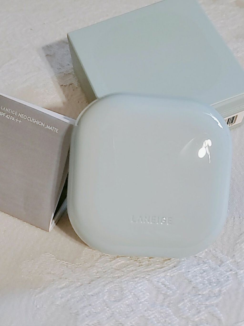 ネオクッション マット/LANEIGE/クッションファンデーションを使ったクチコミ(2枚目)
