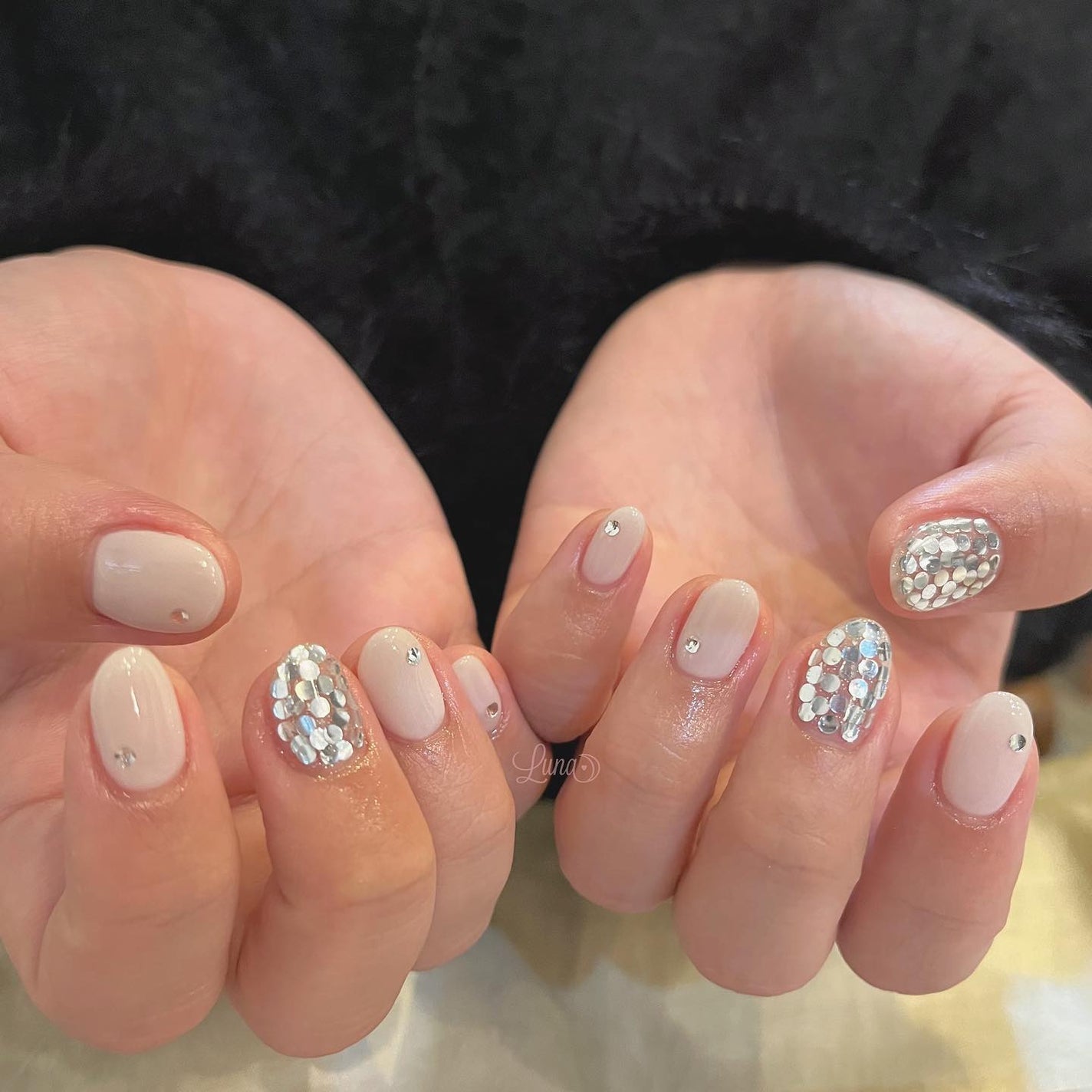 Iuna. Mizuki on LIPS 「.💖#nail#nailstagram#gelnail#ジェ..」(1枚目)