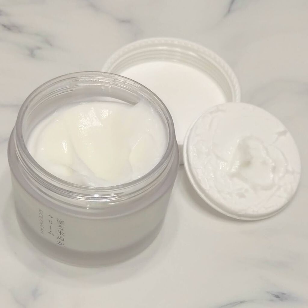 塗る米ぬかクリーム/米一途/フェイスクリームを使ったクチコミ（2枚目）