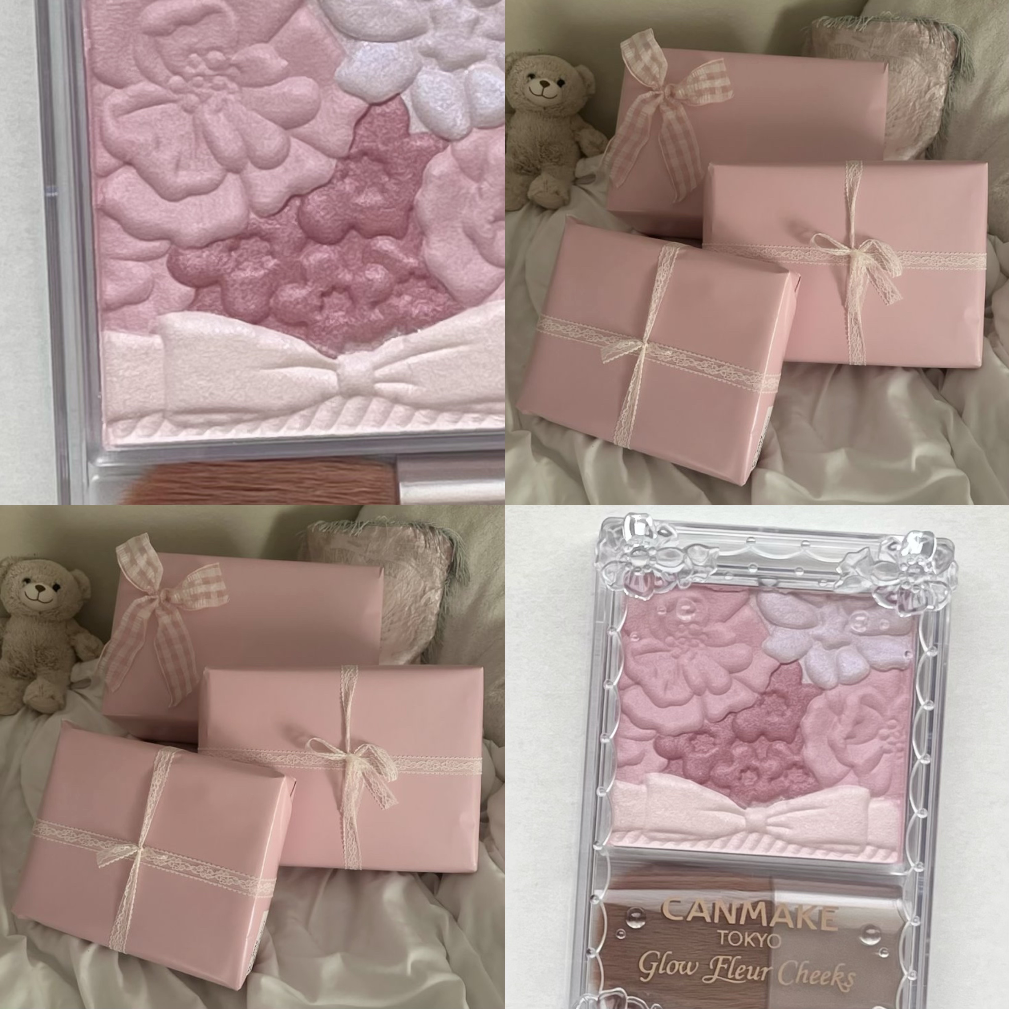 グロウフルールチークス/キャンメイク/パウダーチークを使ったクチコミ（3枚目）