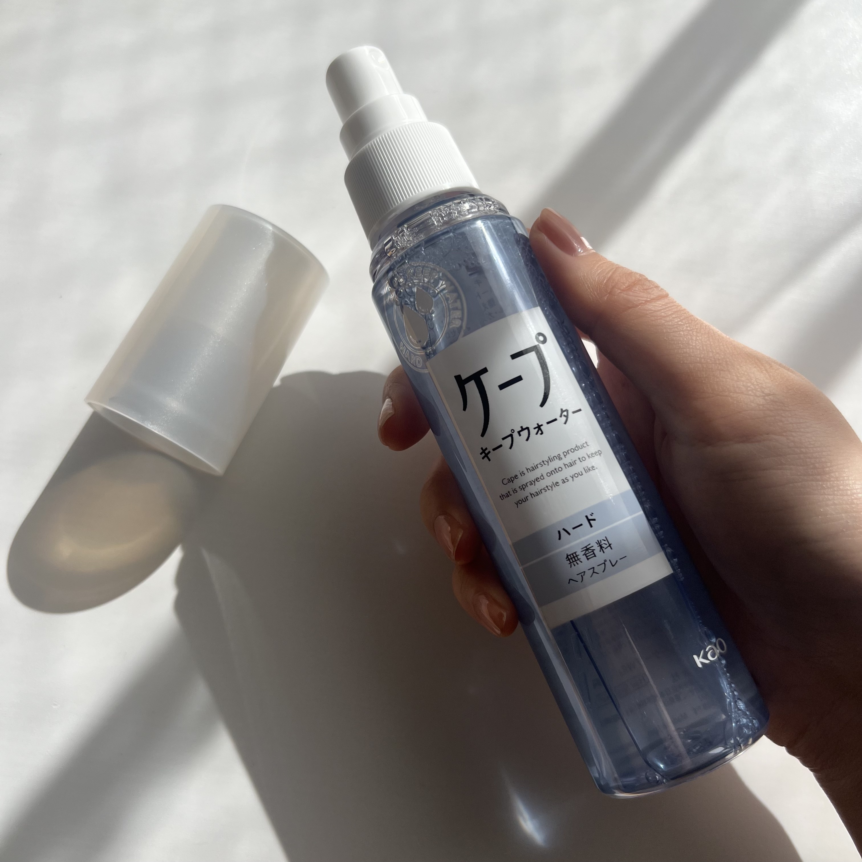 ケープ キープウォーター ハード <無香料>/ケープ/ヘアスプレーを使ったクチコミ（2枚目）