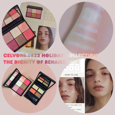 Celvoke エレメンタル フェイスパレットのクチコミ「本日10/13予約開始🥀

Celvoke 
ELEMENTAL FACE PALETTE 
.....」（1枚目）