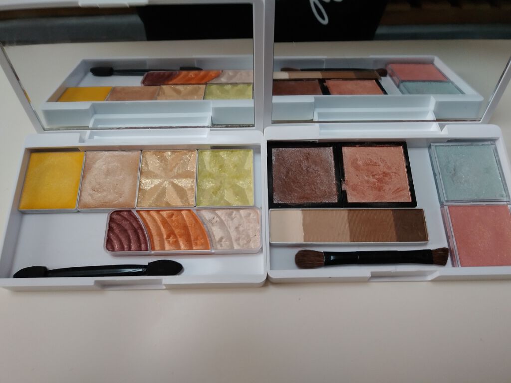 メイクアップケース(ミラー付き)/DAISO/その他化粧小物を使ったクチコミ(3枚目)