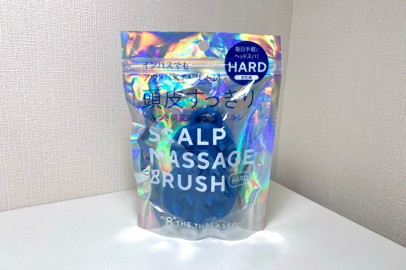 エイトザタラソ スパ やみつき 頭皮マッサージブラシ ハード/エイトザタラソ/スカルプブラシを使ったクチコミ(1枚目)