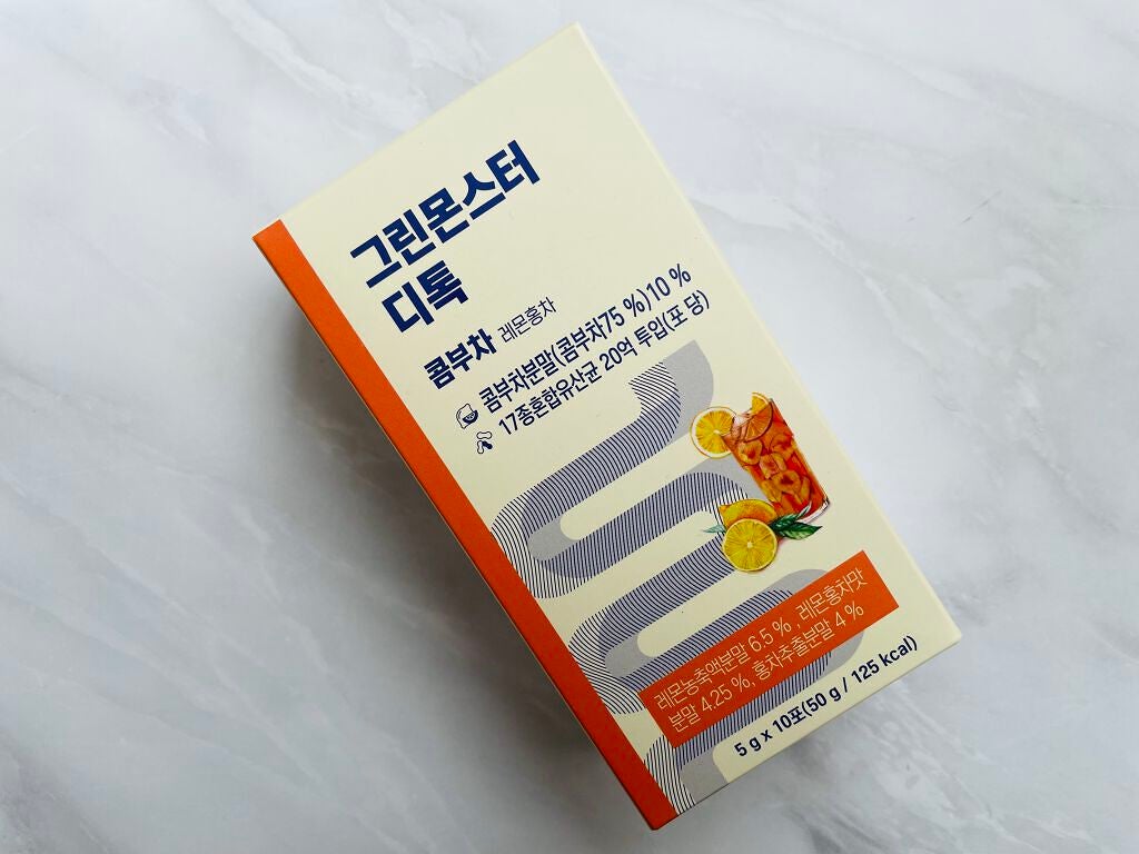 デトックスコンブ茶/グリーンモンスター/コンブチャを使ったクチコミ(1枚目)