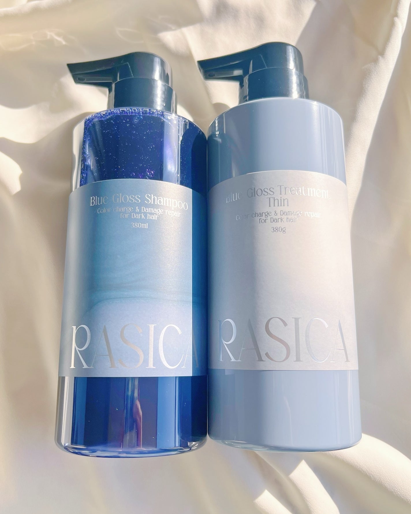 ブルーグロスシャンプー/トリートメント/rasica/市販シャンプーを使ったクチコミ(4枚目)