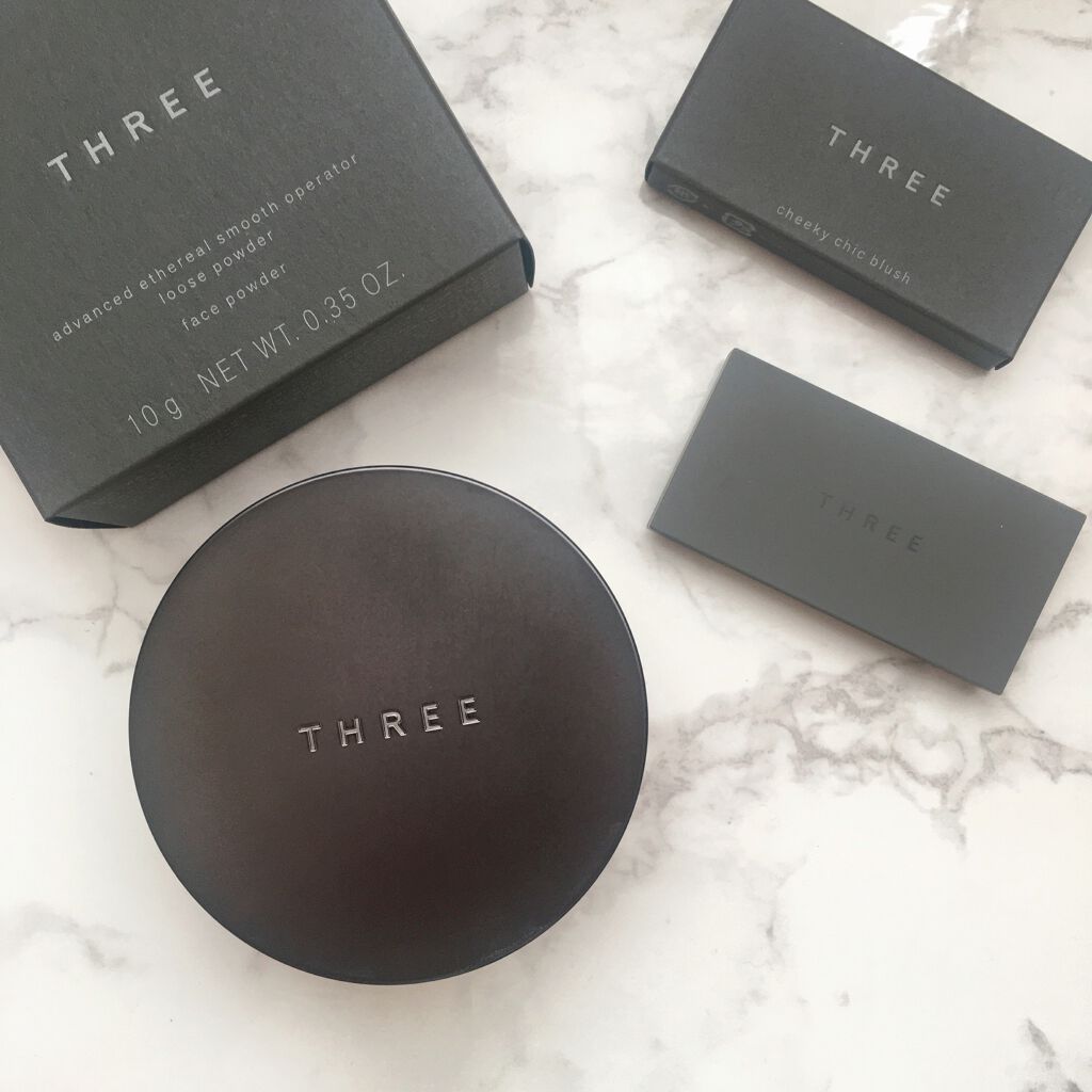 チーキーシークブラッシュ 16 SISTER OF NIGHT ＜2018A/Wコレクションビジュアル使用色＞/THREE/パウダーチークを使ったクチコミ（1枚目）