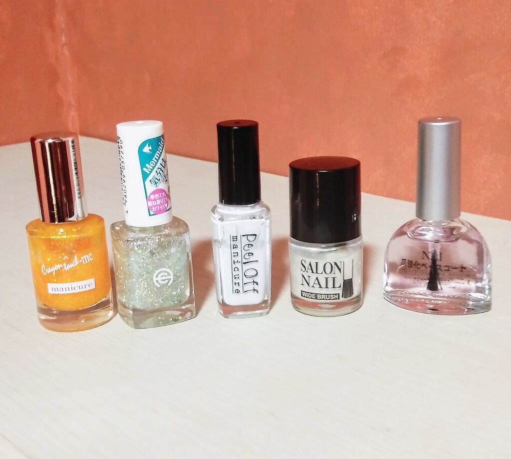 ピールオフマニキュア/キャンドゥ/マニキュアを使ったクチコミ(3枚目)