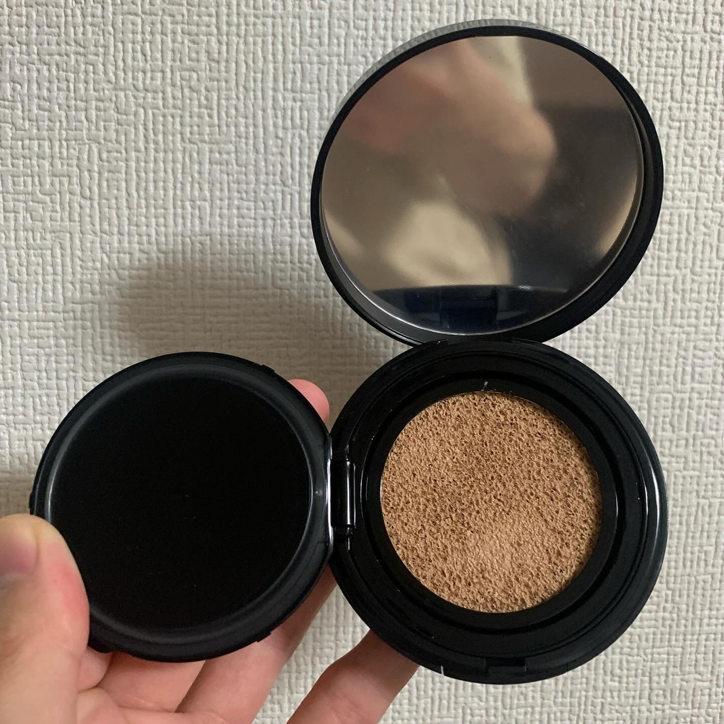 ドラマティックエッセンスクッション グロウ/マキアージュ/クッションファンデーションを使ったクチコミ(2枚目)