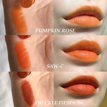 FENTY BEAUTY BY RIHANNA Mattemoiselle Plush Matte Lipstick Pumpkin Rose/FENTY BEAUTY BY RIHANNA/口紅を使ったクチコミ（2枚目）