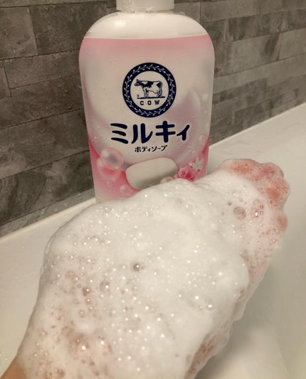 ミルキィボディソープ フローラルせっけんの香り/ミルキィ/ボディソープを使ったクチコミ(4枚目)