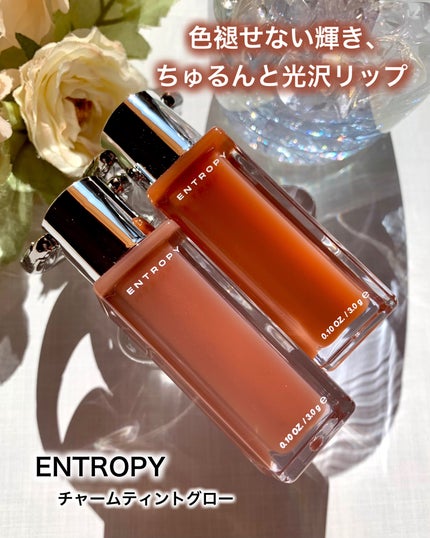 Charm Tint Base Blurry/ENTROPY/口紅を使ったクチコミ(1枚目)