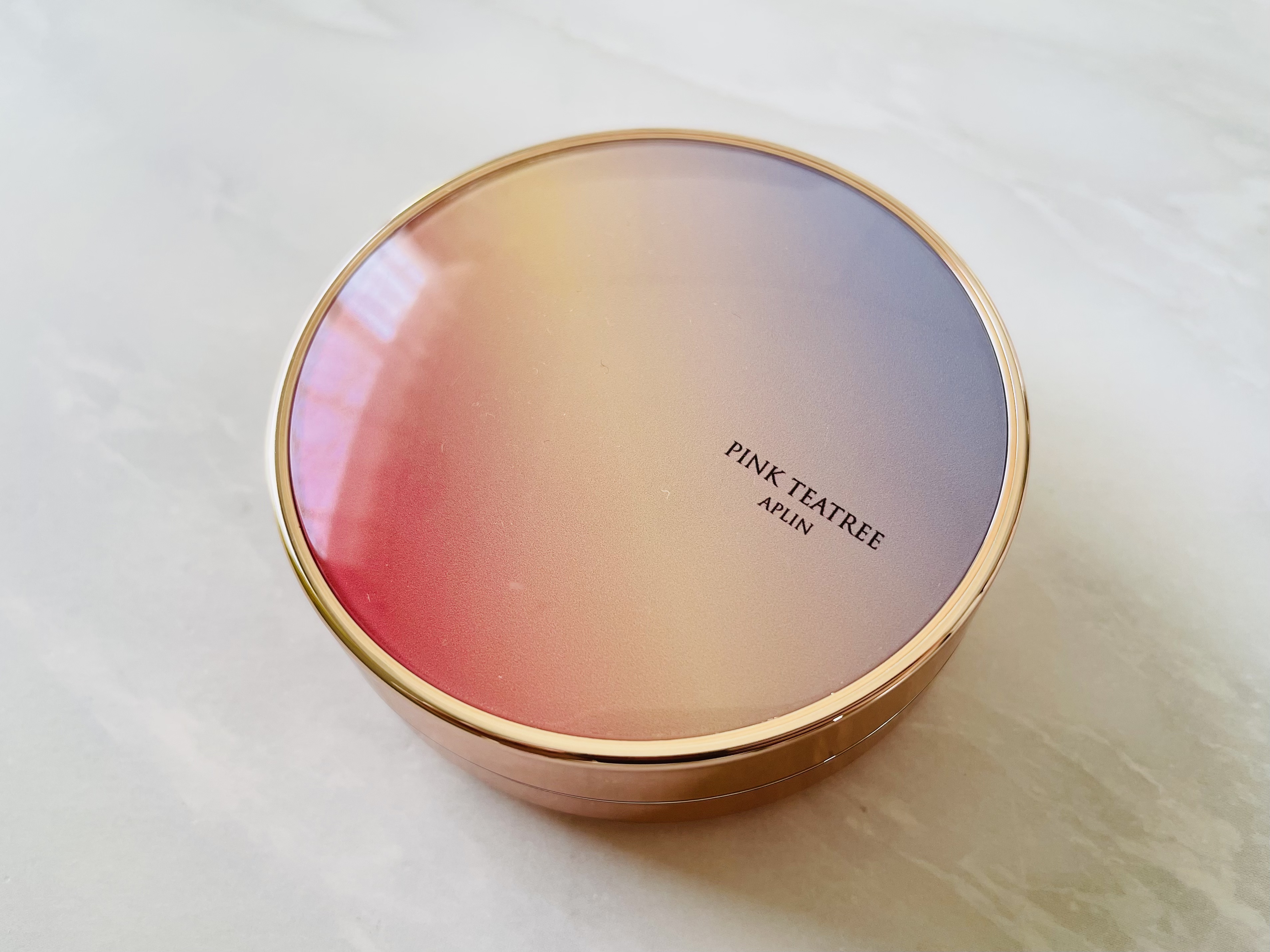 ピンクティーツリーカバーアップグロウクッション/APLIN/クッションファンデーションを使ったクチコミ（1枚目）