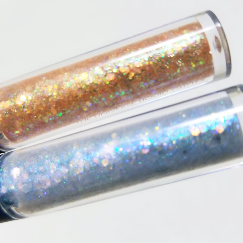 リキッド グリッター シャドウ/rom&nd/グリッターを使ったクチコミ(2枚目)