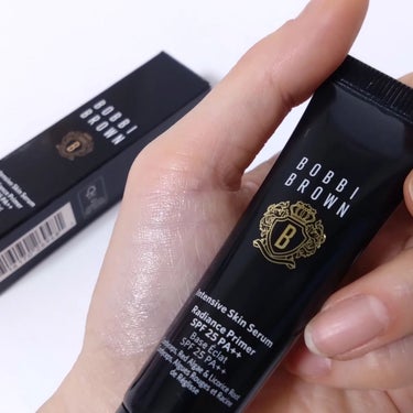 インテンシブ スキン セラム ラディアンス プライマー/BOBBI BROWN/化粧下地を使ったクチコミ（3枚目）