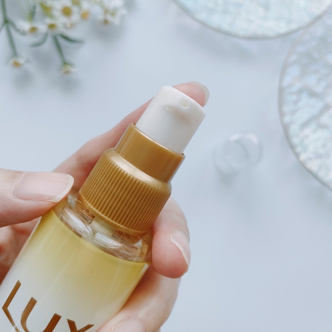 スーパーリッチシャイン ダメージリペア とろとろ補修ヘアオイル/LUX/ヘアオイルを使ったクチコミ（3枚目）