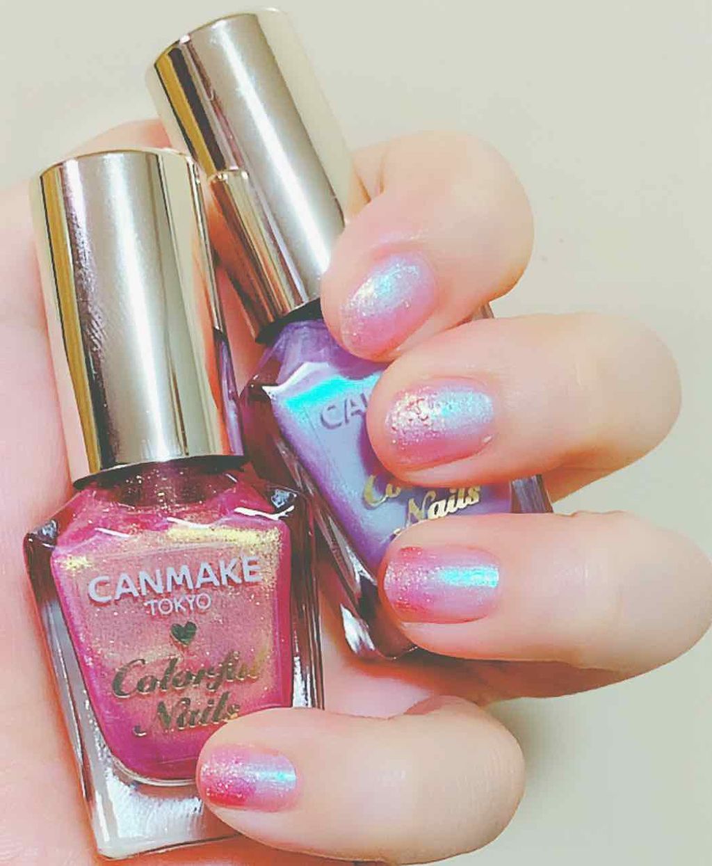 カラフルネイルズ/キャンメイク/マニキュアを使ったクチコミ(1枚目)