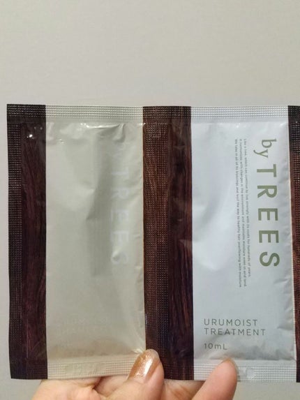 うるモイストシャンプー/トリートメント 1DAYトライアルパウチ 10+10ml/byTREES/市販シャンプーを使ったクチコミ(1枚目)