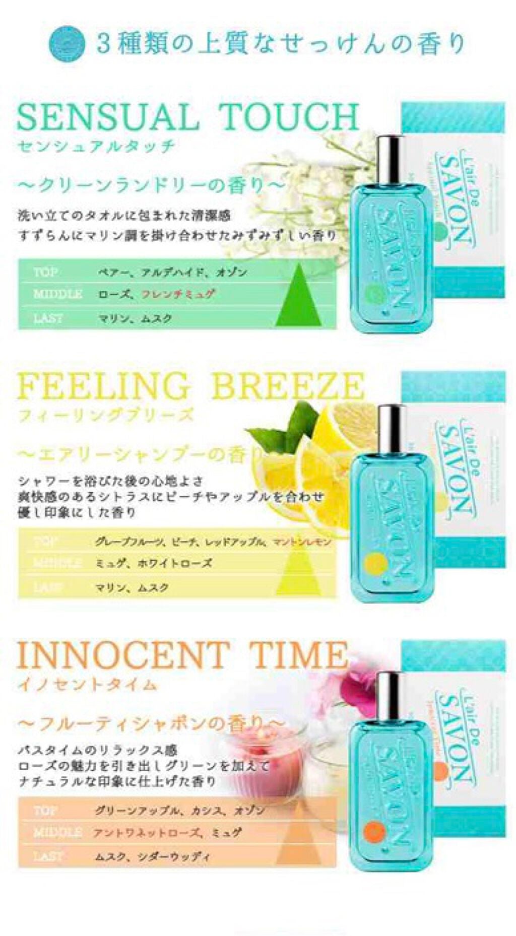 レールデュサボンフィーリングブリーズ オードトワレ/レールデュサボン/香水(レディース)を使ったクチコミ(2枚目)