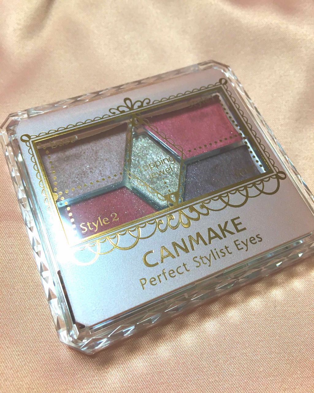 【旧品】パーフェクトスタイリストアイズ/キャンメイク/アイシャドウパレットを使ったクチコミ(1枚目)