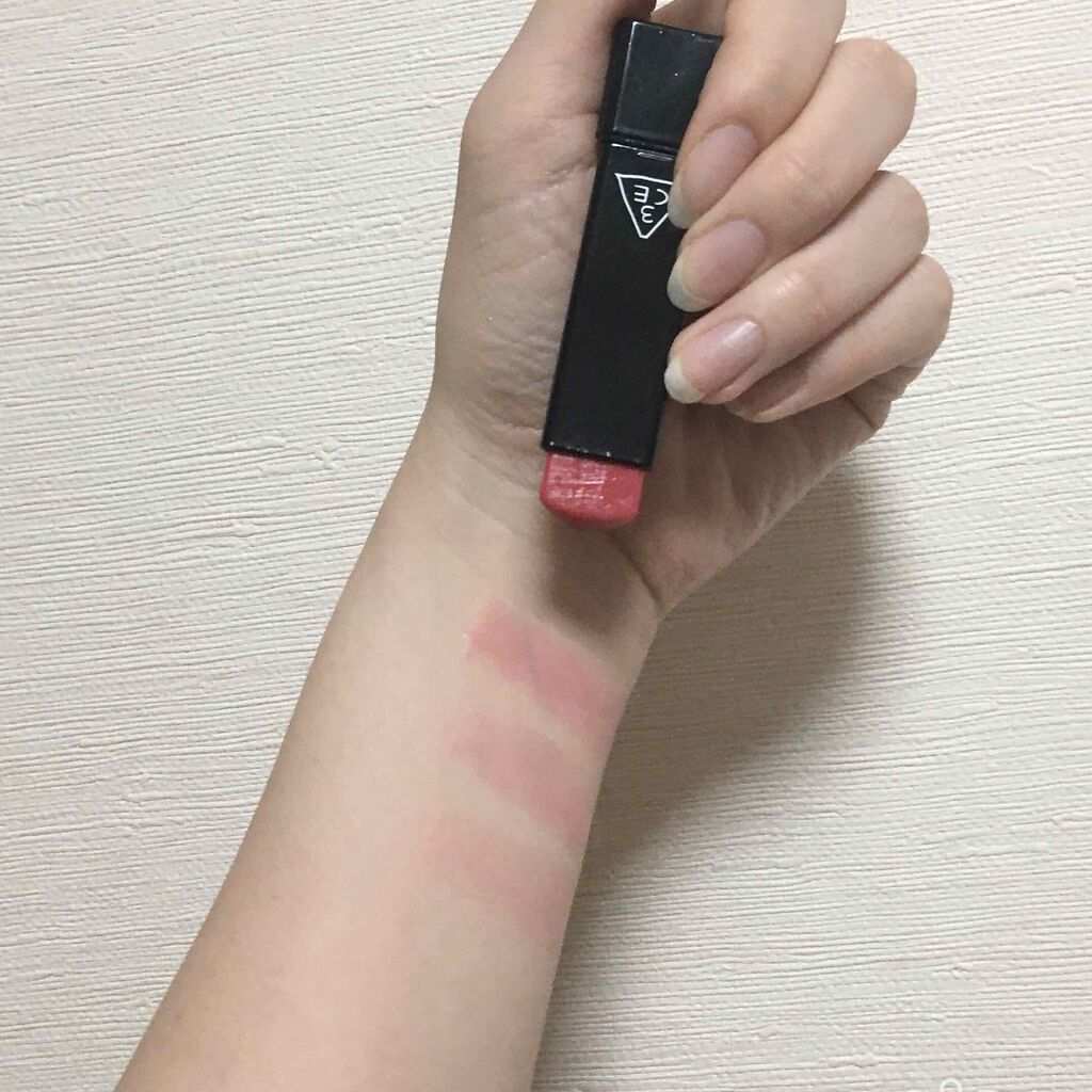 BEBE COLOR LIP BALM/3CE/口紅を使ったクチコミ（2枚目）