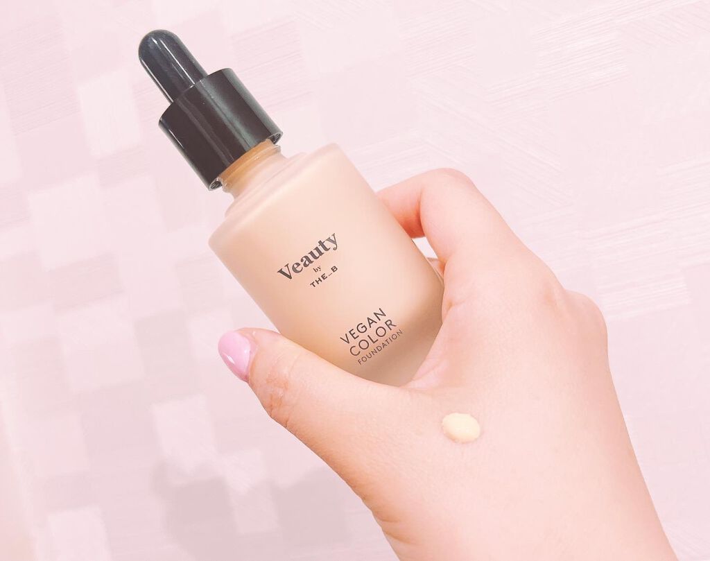 ヴィーガン カラーファンデーション/Veauty by THE_B/リキッドファンデーションを使ったクチコミ(1枚目)