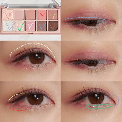 MDショールモーメント アイシャドウパレット/mude/アイシャドウパレットを使ったクチコミ(9枚目)