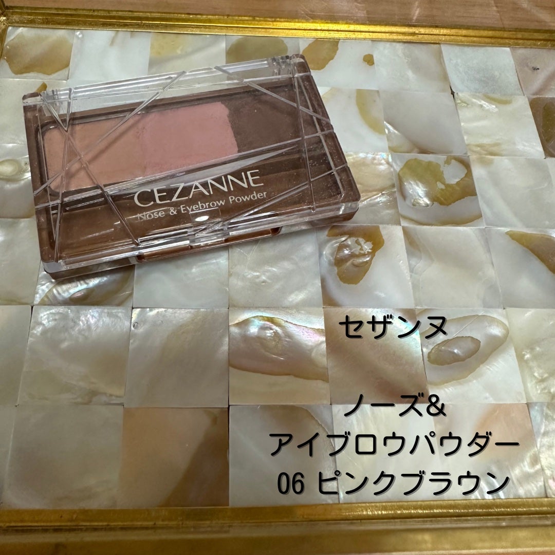 ノーズ&アイブロウパウダー/CEZANNE/パウダーアイブロウを使ったクチコミ(5枚目)