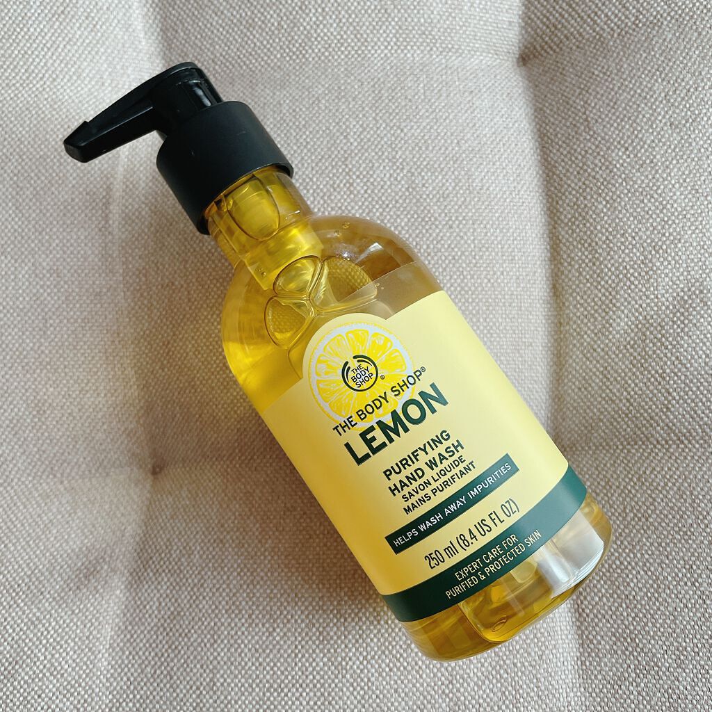 ザボディショップ　レモン　400ml×2 新品 試してみたレモンハンドウォッシュ THE BODY SHOPのリアルな口コミ