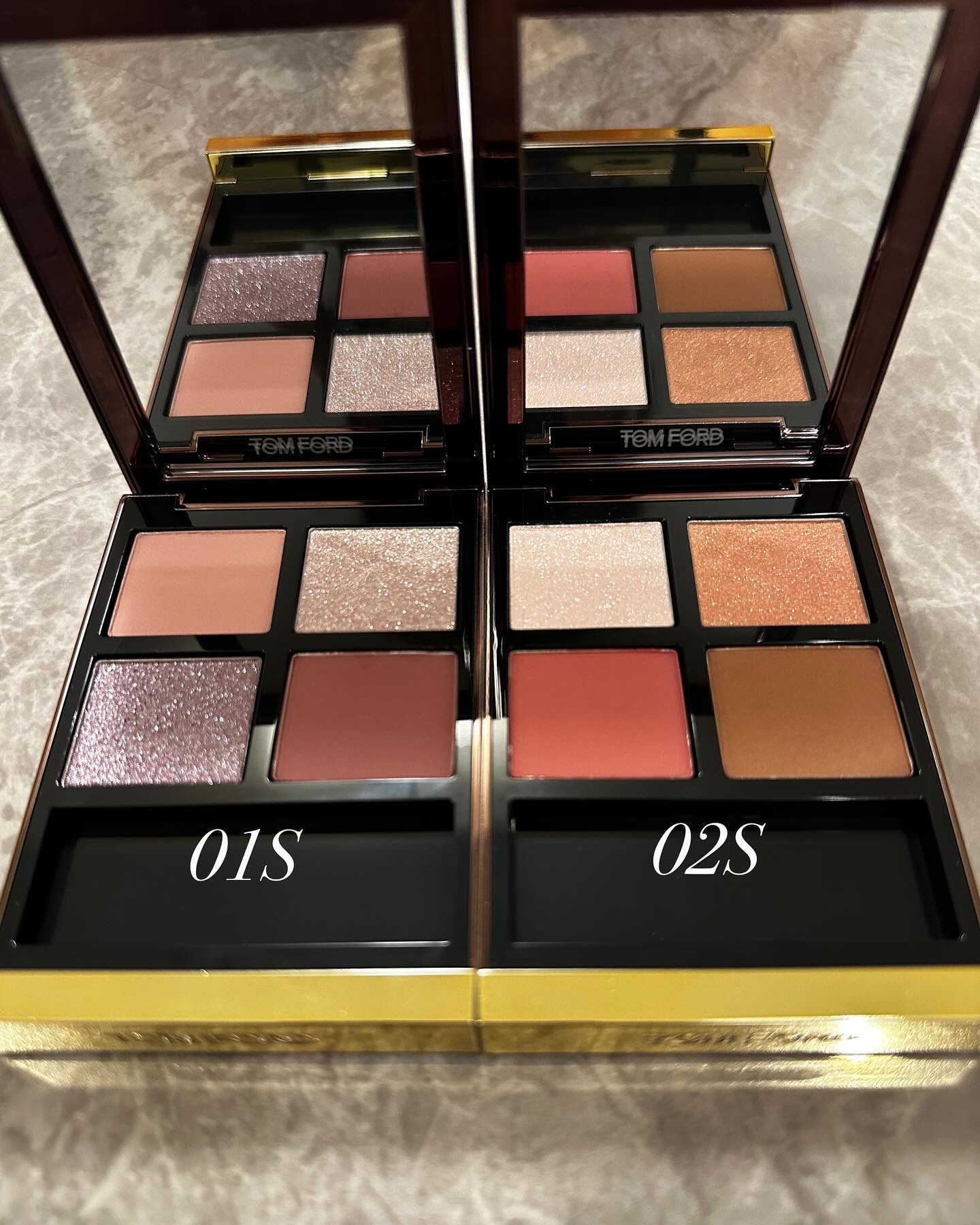 アイ カラー クォード/TOM FORD BEAUTY/アイシャドウパレットを使ったクチコミ（2枚目）