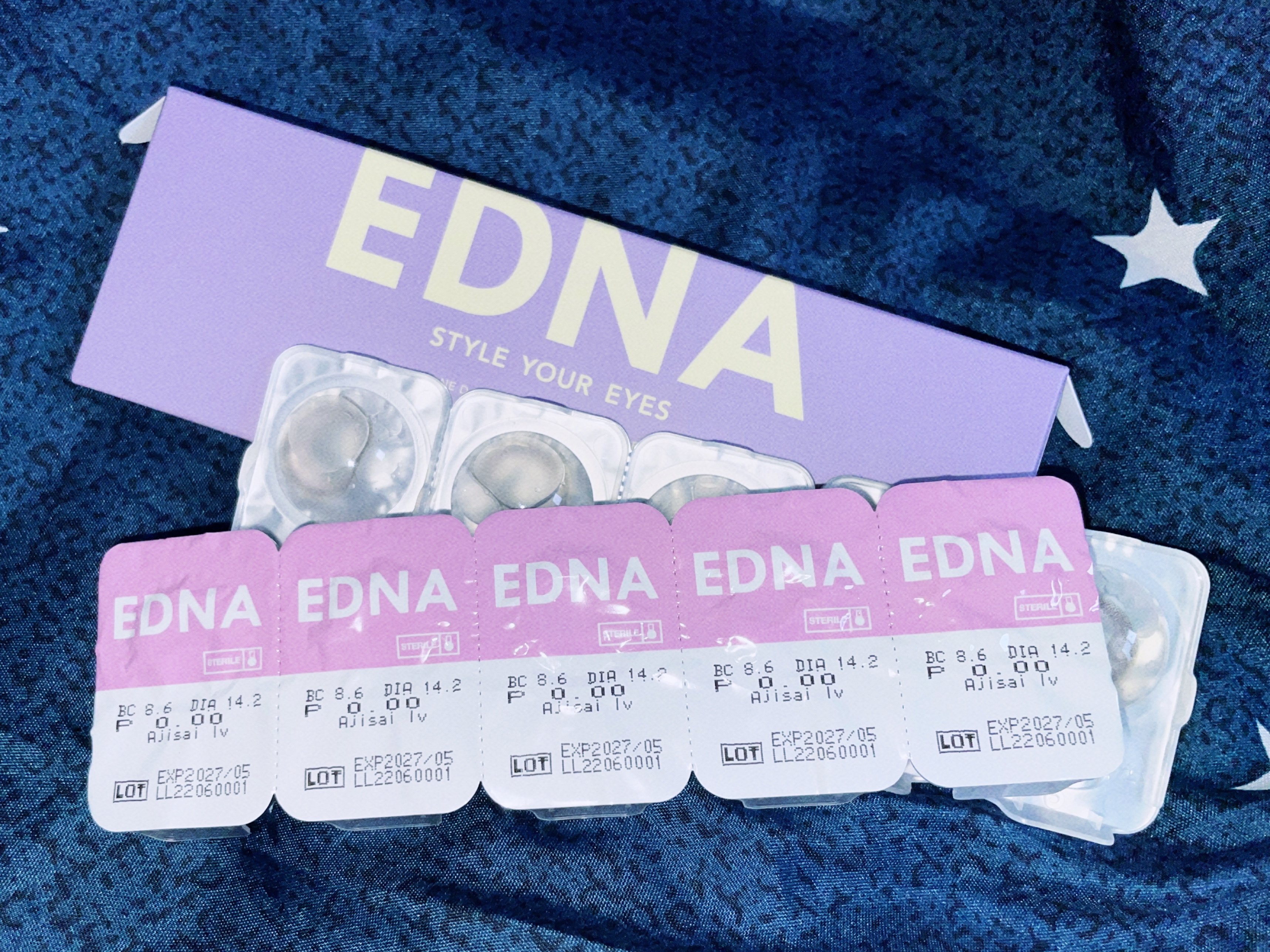 EDNA 1day/EDNA/ワンデー（１DAY）カラコンを使ったクチコミ（1枚目）