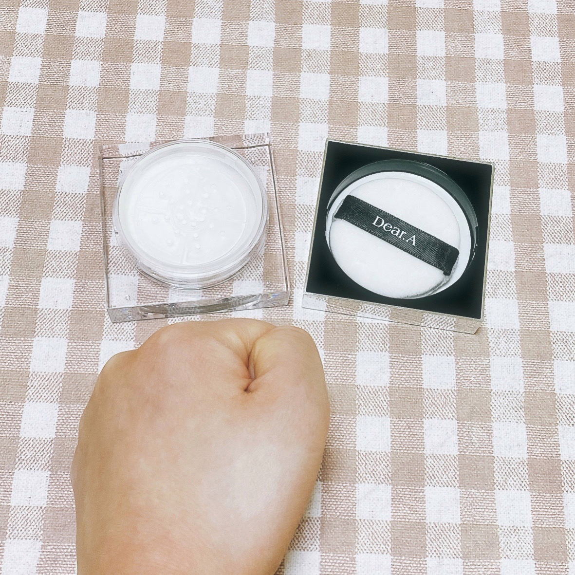 フェイス ブラー フィニッシング パウダー/Dear.A/ルースパウダーを使ったクチコミ（2枚目）