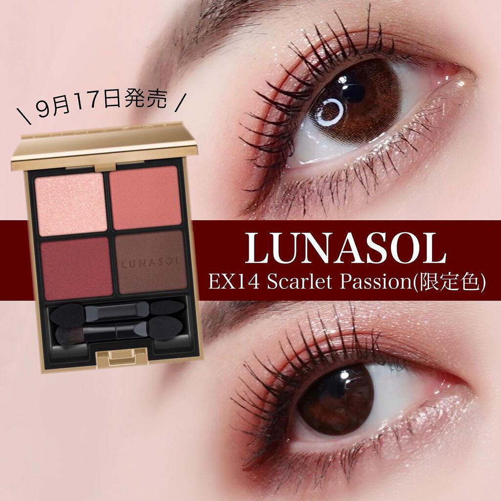 アイカラーレーション/LUNASOL/アイシャドウパレットを使ったクチコミ(1枚目)