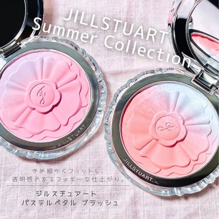 ジルスチュアート パステルペタル ブラッシュ/JILL STUART/パウダーチークを使ったクチコミ(1枚目)
