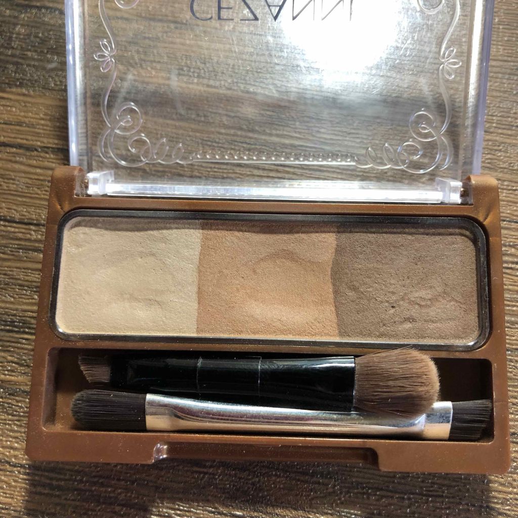 ノーズ&アイブロウパウダー/CEZANNE/パウダーアイブロウを使ったクチコミ(2枚目)