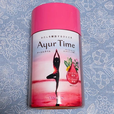 Ayur Time（アーユルタイム） フランキンセンス＆サンダルウッドの香り 720g/アーユルタイム/入浴剤を使ったクチコミ（1枚目）
