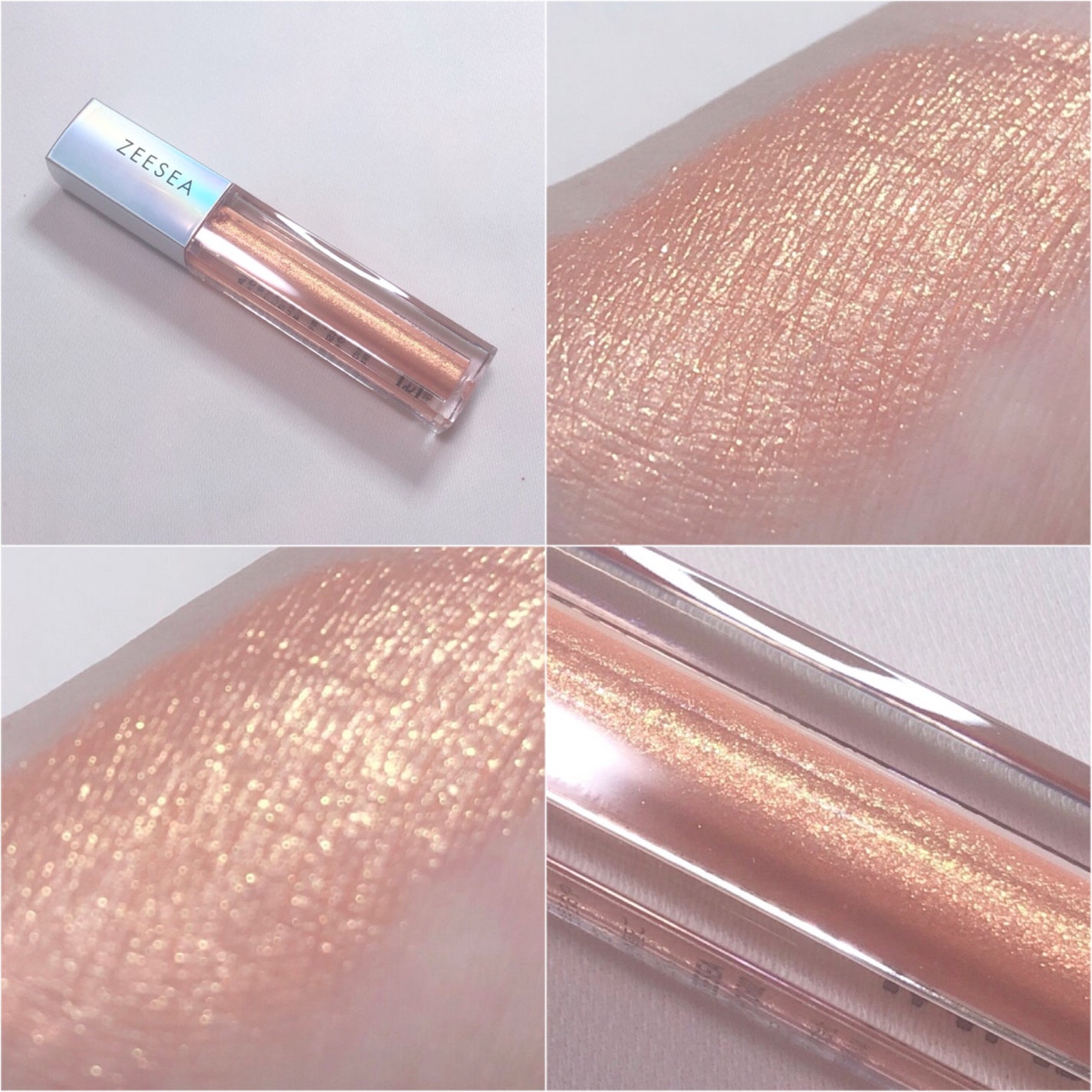 ダイヤモンドシリーズ 星空リキッドアイシャドウ/ZEESEA/リキッドアイシャドウを使ったクチコミ(4枚目)