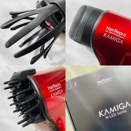 N-LED Sonic KAMIGA/アデランス/ドライヤーを使ったクチコミ(2枚目)