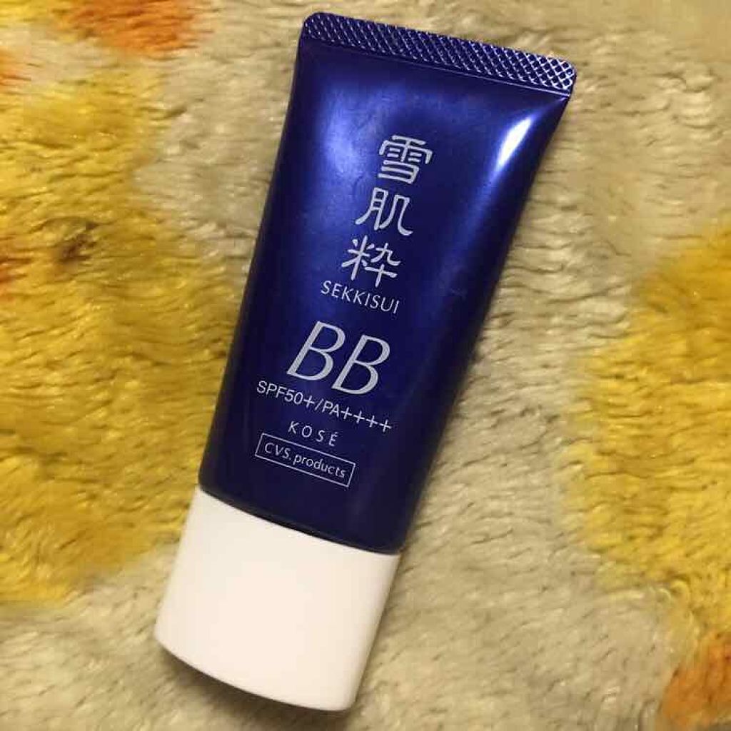 ホワイト BB クリーム モイスト/雪肌精/BBクリームを使ったクチコミ(1枚目)