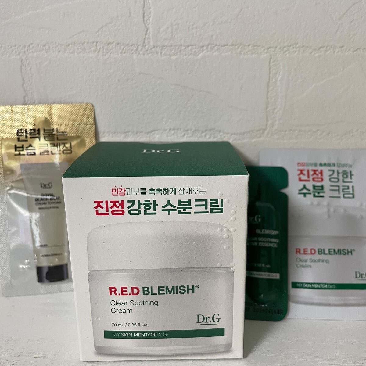 レッドB・Cスムージングクリーム/Dr.G/フェイスクリームを使ったクチコミ（2枚目）