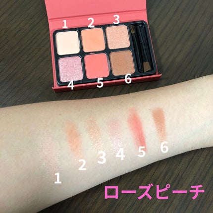 アイカラーパレット/heme/アイシャドウパレットを使ったクチコミ(3枚目)