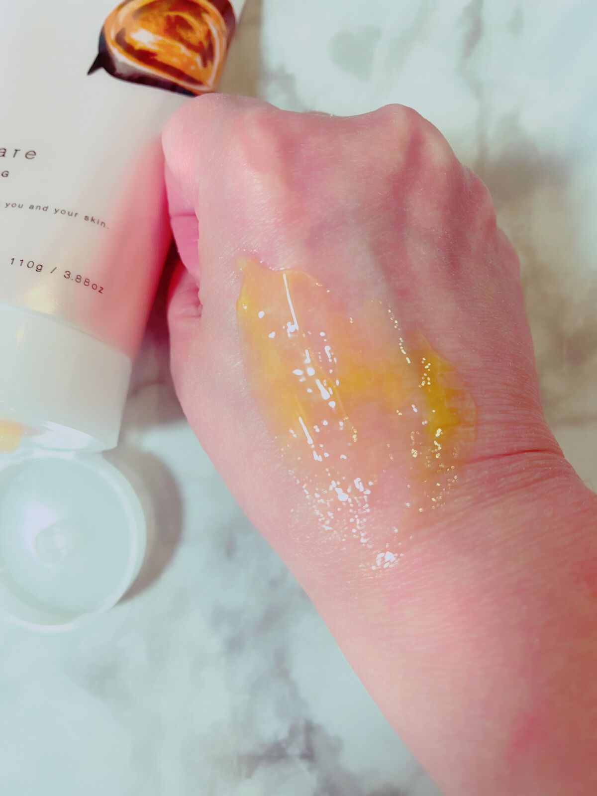 クレンジングオイルジェリー/4U care/クレンジングジェルを使ったクチコミ(3枚目)