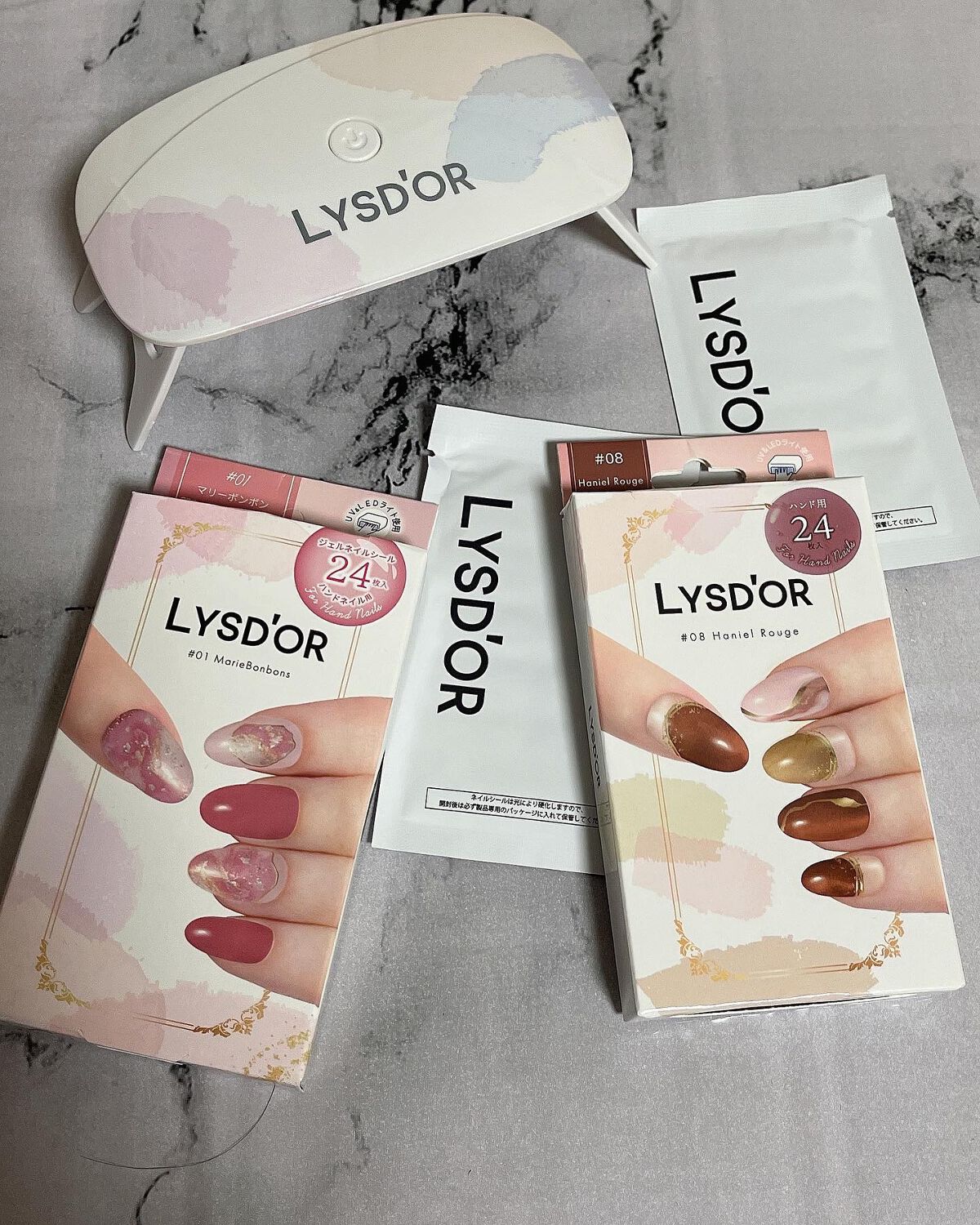 UV&LEDライト/LYSD’OR/ネイル用品を使ったクチコミ（1枚目）