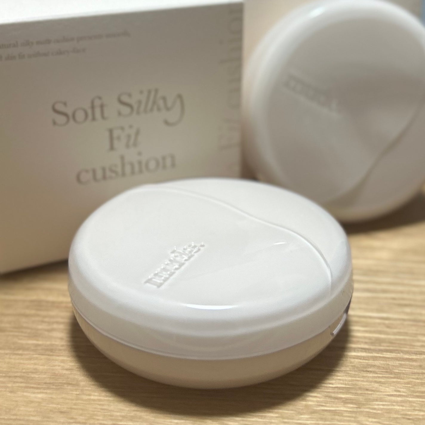 ソフトシルキーフィットクッション/mude/クッションファンデーションを使ったクチコミ(3枚目)